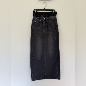 Aiirz Denim Corset Skirt